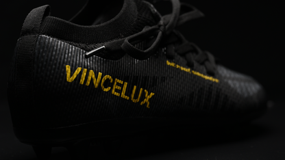 Vincelux Pro Elite® wide fit football boots – 3/4 angle view